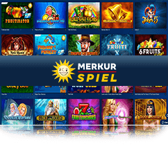 Die meisten Spielautomaten online bei Merkur Spiel